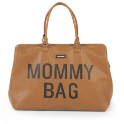 Childhome® Mommy Bag Leatherlook Brown