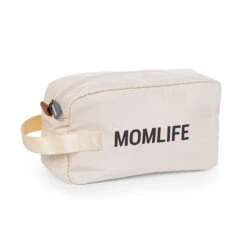 Childhome® Momlife Toiletry Bag Off White Black
