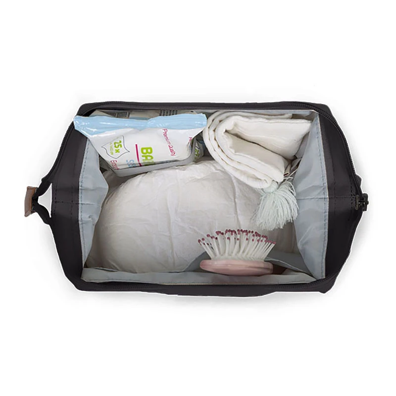 Childhome® Baby Necessities Toiletry Bag Black Gold – Bild 2