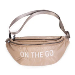 Childhome® Banana Bag On The Go Hip Bag Beige