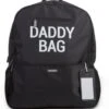 CHILDHOME Wickelrucksack Daddy Bag, Schwarz