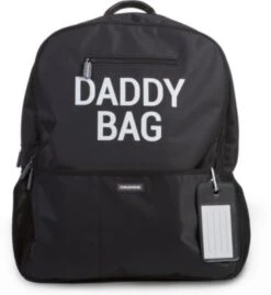 CHILDHOME Wickelrucksack Daddy Bag, Schwarz