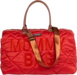 CHILDHOME Wickeltasche MOMMY BAG, Gesteppt, Rot