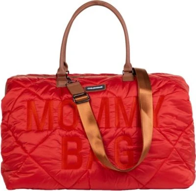 CHILDHOME Wickeltasche MOMMY BAG, Gesteppt, Rot