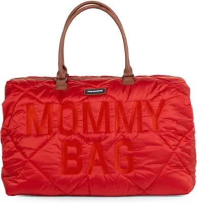 CHILDHOME Wickeltasche MOMMY BAG, Gesteppt, Rot – Bild 5