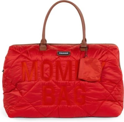 CHILDHOME Wickeltasche MOMMY BAG, Gesteppt, Rot – Bild 6