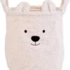 CHILDHOME Aufbewahrungkorb TEDDY, 30 X 30 X 30 Cm, Altweiß