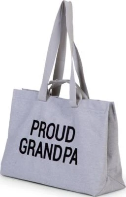 CHILDHOME Wickeltasche GROßVATERTASCHE Canvas Grau – Bild 2