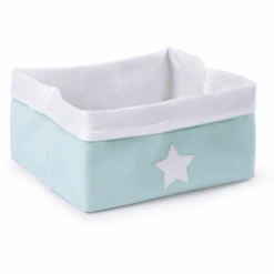 CHILDHOME Aufbewahrungsbox Mint, Weiß 40 X 30 X 20 Cm