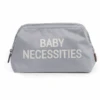 CHILDHOME Baby Necessities Kulturbeutel Grau
