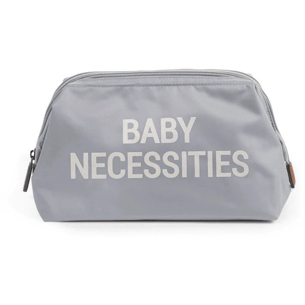 CHILDHOME Baby Necessities Kulturbeutel Grau