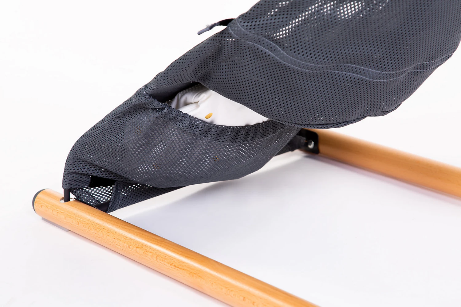 Childhome Babywippe EVOLUX, Natur Anthrazit – Bild 6