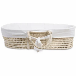 CHILDHOME Bezug Für Moseskorb Weiß