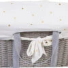 Childhome Bezug Für Moses-Korb, Punkte Gold