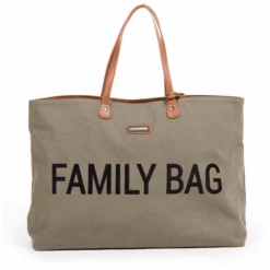 CHILDHOME Family Bag Canvas Khaki