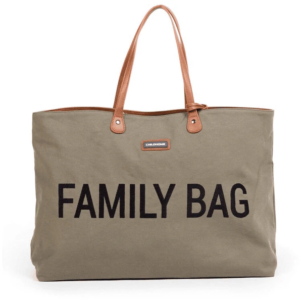 CHILDHOME Family Bag Canvas Khaki