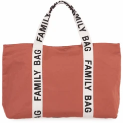 CHILDHOME Family Bag Signatur Canvas Terracotta