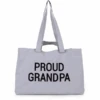 CHILDHOME Grandpa Bag Canvas Grau