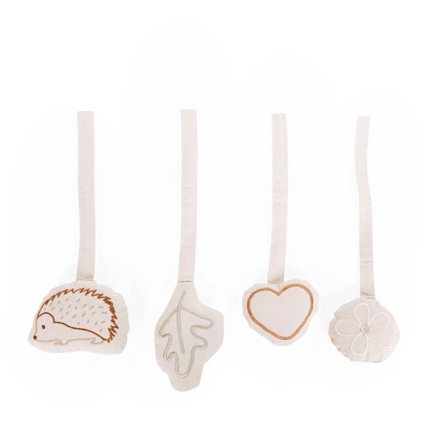 CHILDHOME Gym Spielzeug Wald Canvas 4-er Set