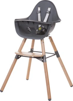 Childhome Hochstuhl Evolu 2, 2 In 1, Anthrazit