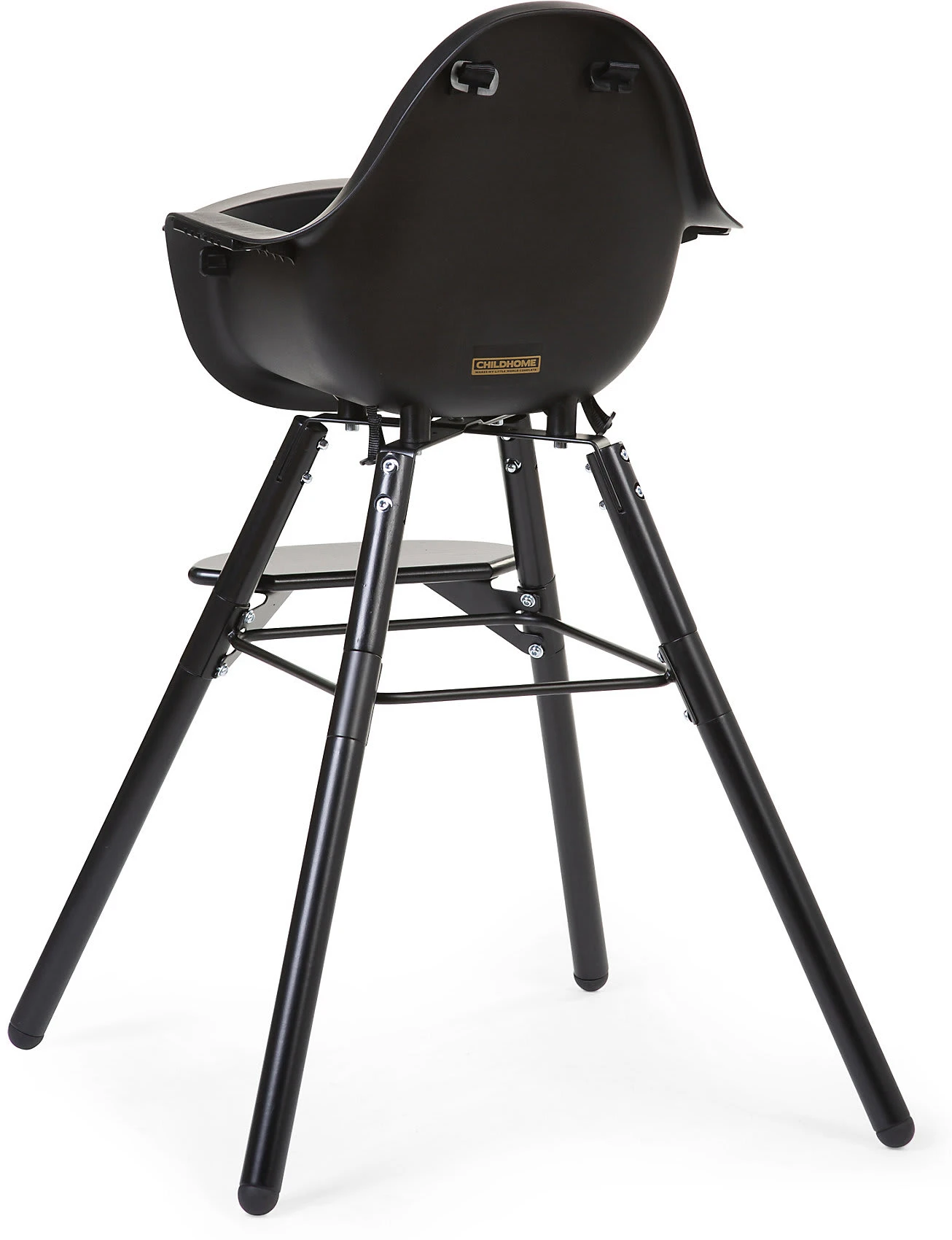 Childhome Hochstuhl Evolu 2, 2 In 1, Schwarz – Bild 4