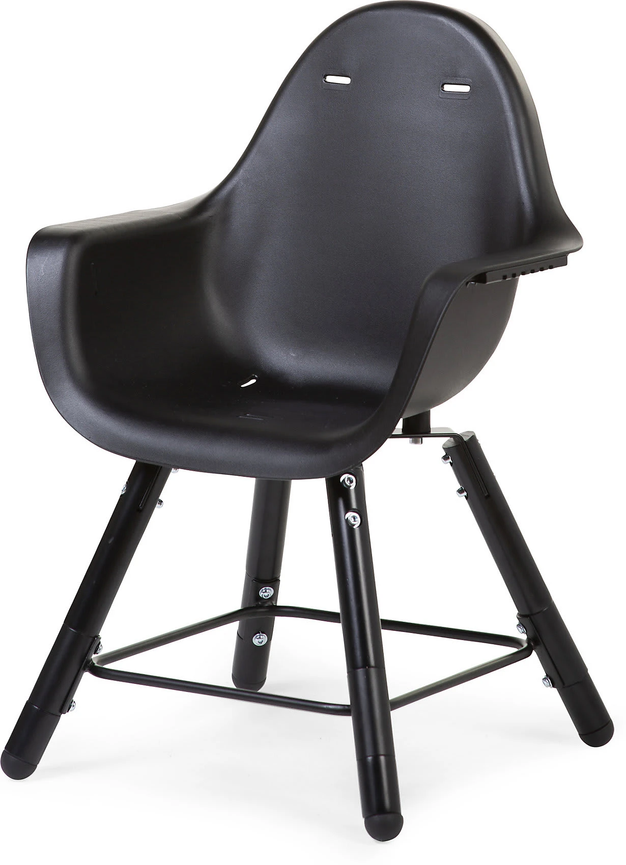 Childhome Hochstuhl Evolu 2, 2 In 1, Schwarz – Bild 5