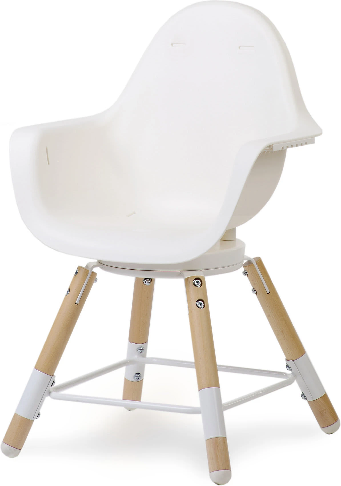 Childhome Hochstuhl Evolu One.80°, 2 In 1, Weiß – Bild 8