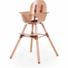 CHILDHOME Hochstuhl Evowood Natur Rost