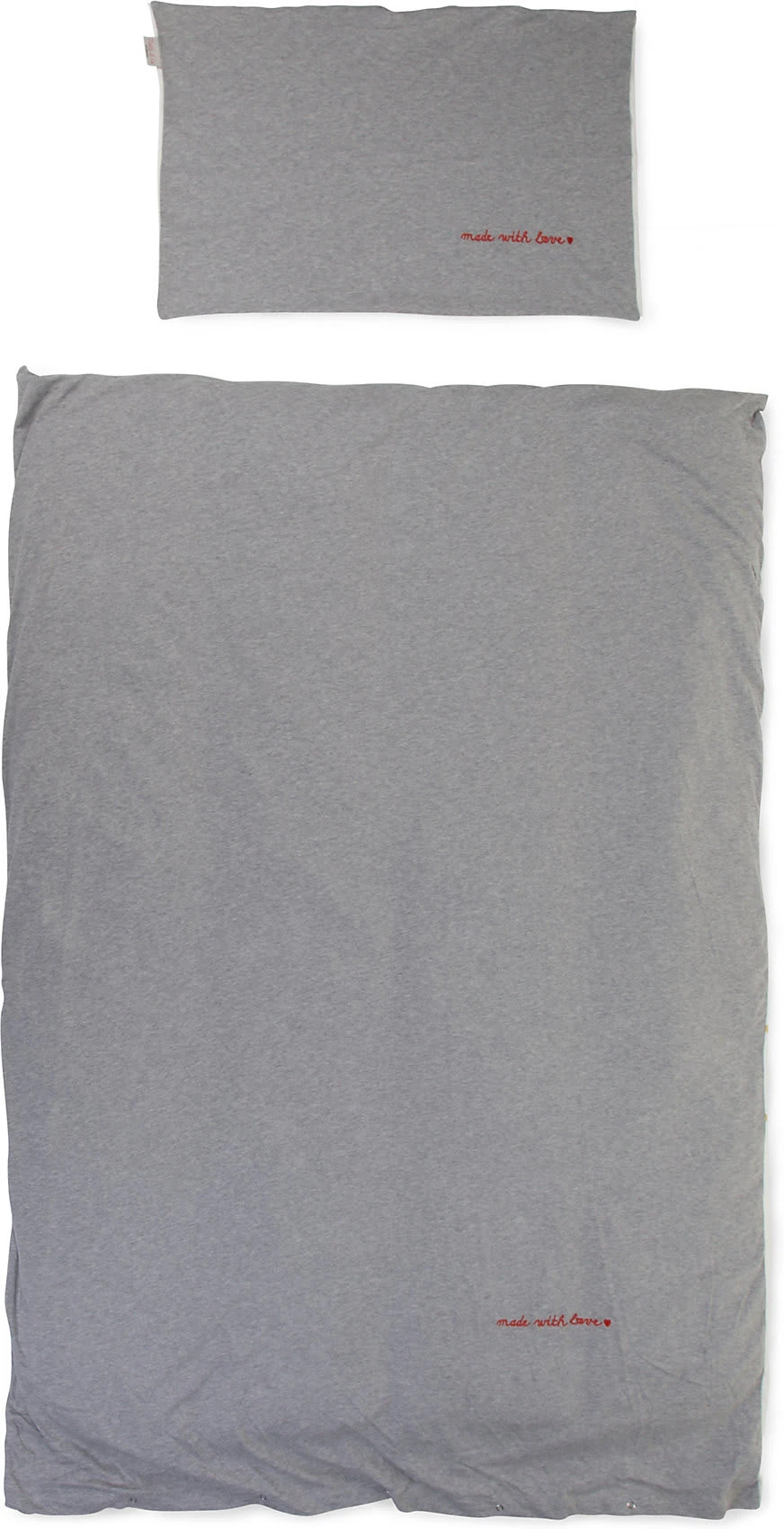 Childhome Kinderbettwäsche, Punkte Gold, Weiß, 100 X 140 + 40 X 60 Cm – Bild 2