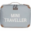 CHILDHOME Kinderkoffer Mini Traveller Grau / Altweiß