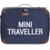CHILDHOME Kinderkoffer Mini Traveller Navy / Weiß