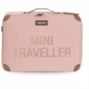 CHILDHOME Kinderkoffer Mini Traveller Rosa / Kupfer