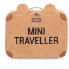 CHILDHOME Kinderkoffer Mini Traveller Teddy Braun
