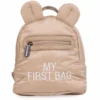 CHILDHOME Kinderrucksack My First Bag Gesteppt Beige