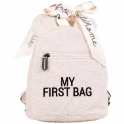 CHILDHOME Kinderrucksack My First Bag Teddy Altweiß
