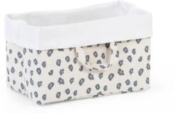 Childhome Korb Canvas Leopard, 32x20x20 Cm