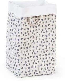 Childhome Korb Canvas Leopard, 32x32x60 Cm