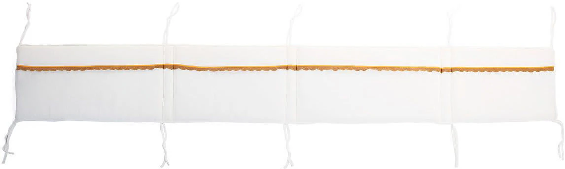 Childhome Laufgitterschutz, Ecru/weiß, 340x35 Cm