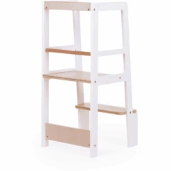 CHILDHOME Lernturm Weiß Natur