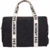 CHILDHOME Mommy Bag Signatur Canvas Schwarz