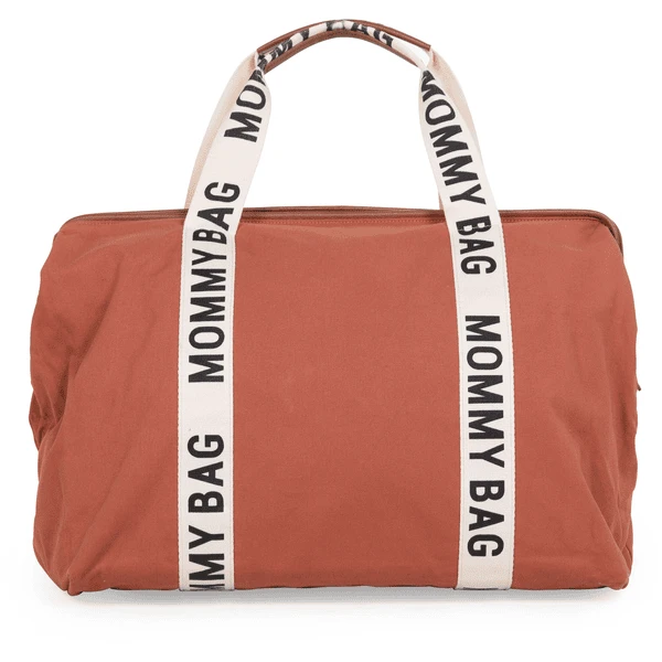CHILDHOME Mommy Bag Signatur Canvas Terracotta
