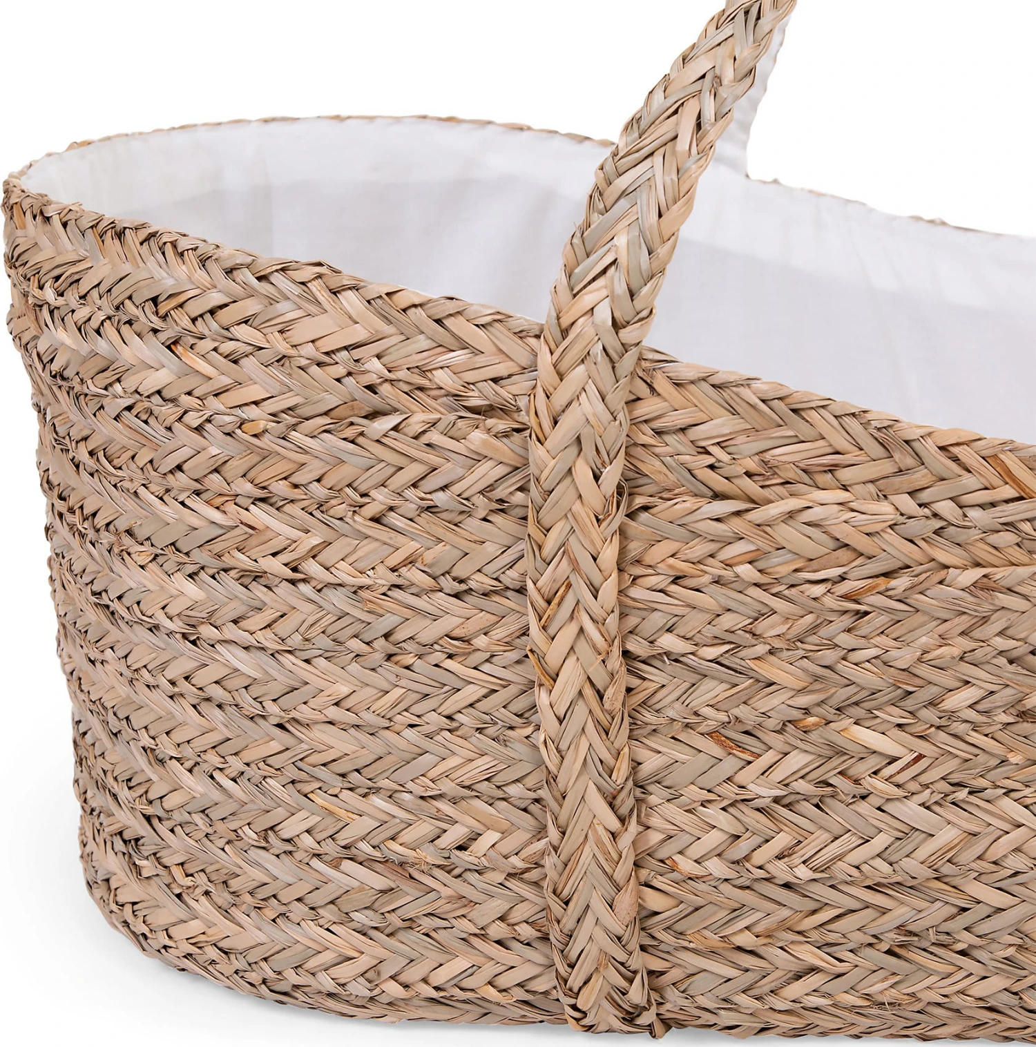 Childhome Moseskorb Aus Meeresgras Naturell Inkl. Matratze – Bild 2