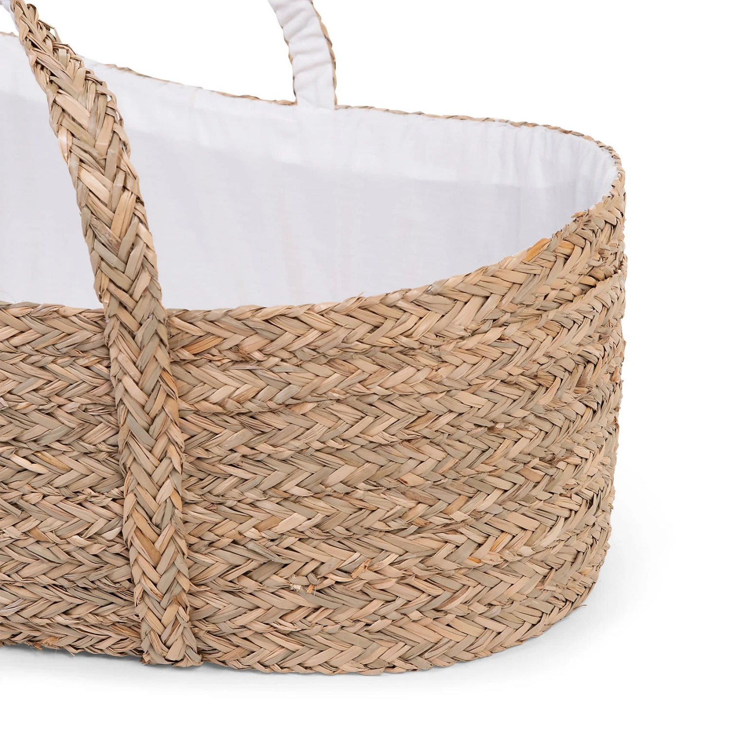 Childhome Moseskorb Aus Meeresgras Naturell Inkl. Matratze – Bild 4