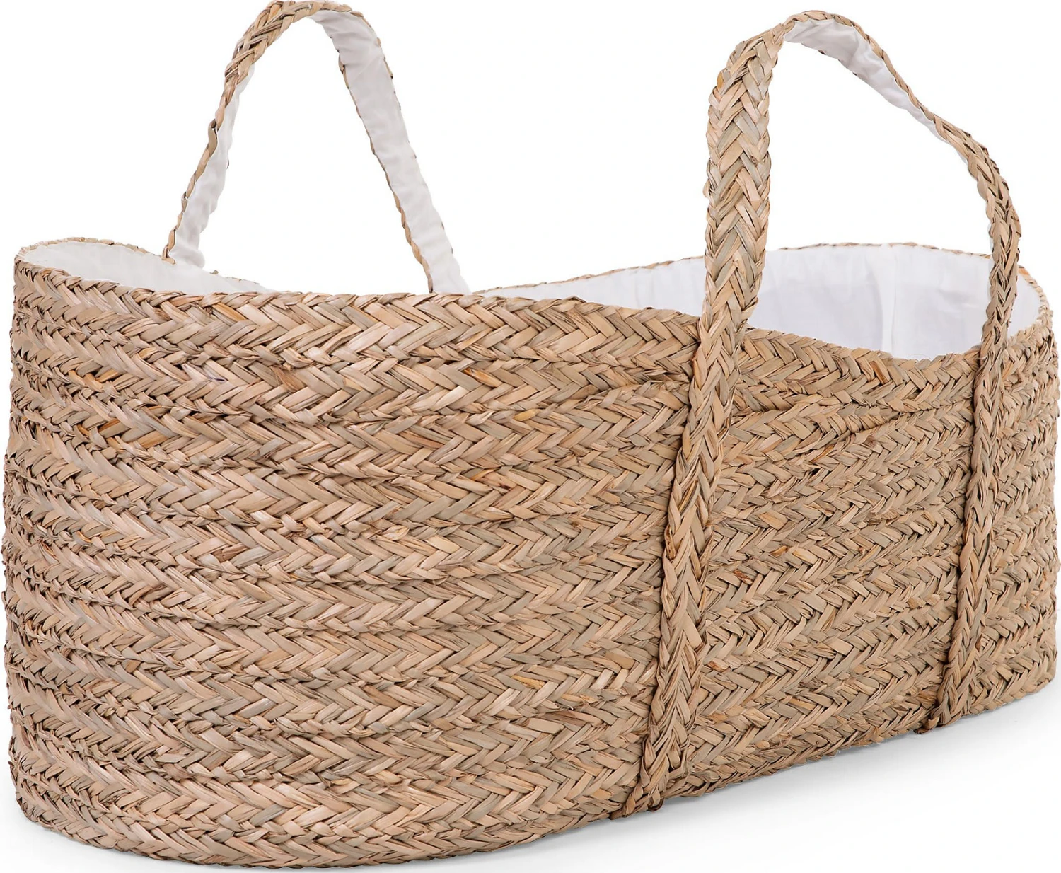 Childhome Moseskorb Aus Meeresgras Naturell Inkl. Matratze – Bild 5