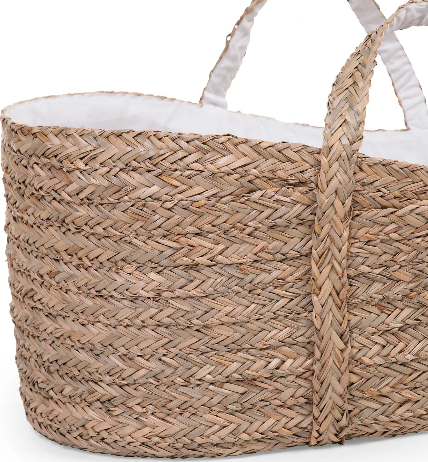 Childhome Moseskorb Aus Meeresgras Naturell Inkl. Matratze – Bild 6