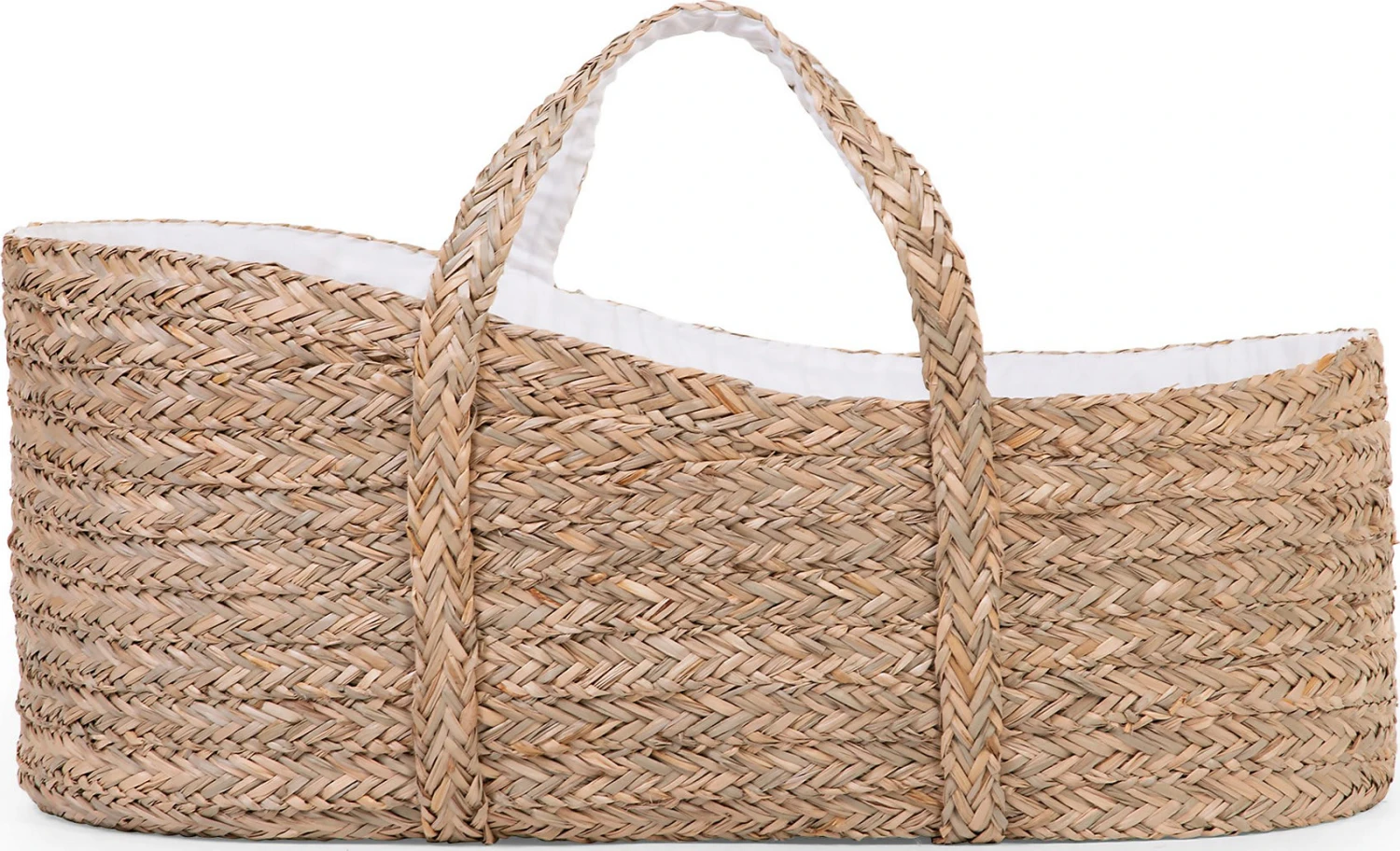 Childhome Moseskorb Aus Meeresgras Naturell Inkl. Matratze