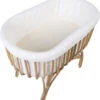 Childhome Nestchen Für Beistellbett Rattan, Weiß