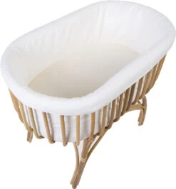 Childhome Nestchen Für Beistellbett Rattan, Weiß