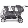 CHILDHOME Regenschutz Für Sixseater Transparent