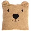 CHILDHOME Teddy Kissen 40 X 40 Cm Braun